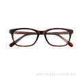 New Model Fashion Eyewear Frame Optical Square Shape Acetate Spectacle Glasses